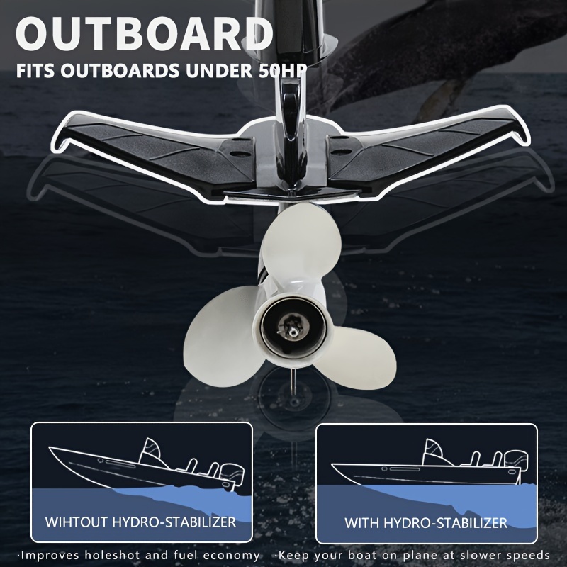 Fishing Boat Steering Wheel - KOETSU 1 Pair Outboard Fixed Wing
