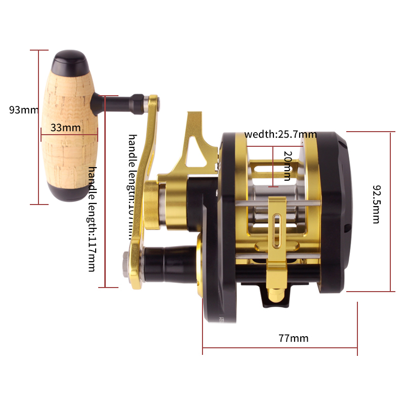 Umi New Slow Jigging Drum Whee - Fishing Boat Steering Wheel 评论和价格