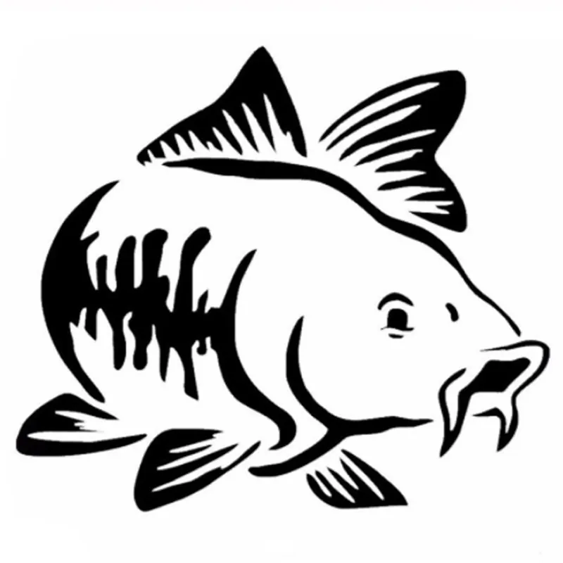 Car Sticker Cartoon Carp Fishi - Fishing Boat Inflatable 评论和价格