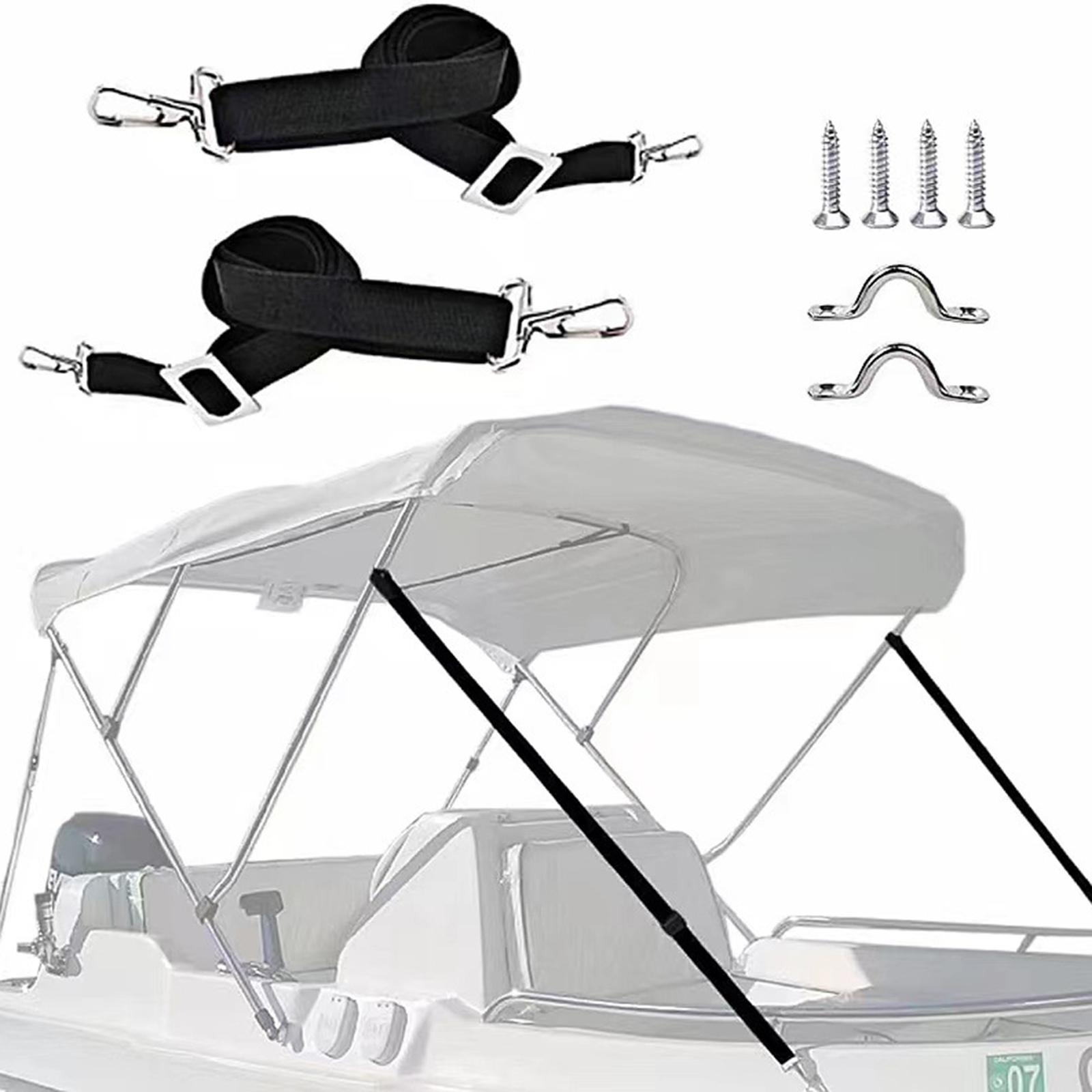 2Pcs Adjustable Bimini Top Str - Fishing Boat Steering Wheel 评论和价格