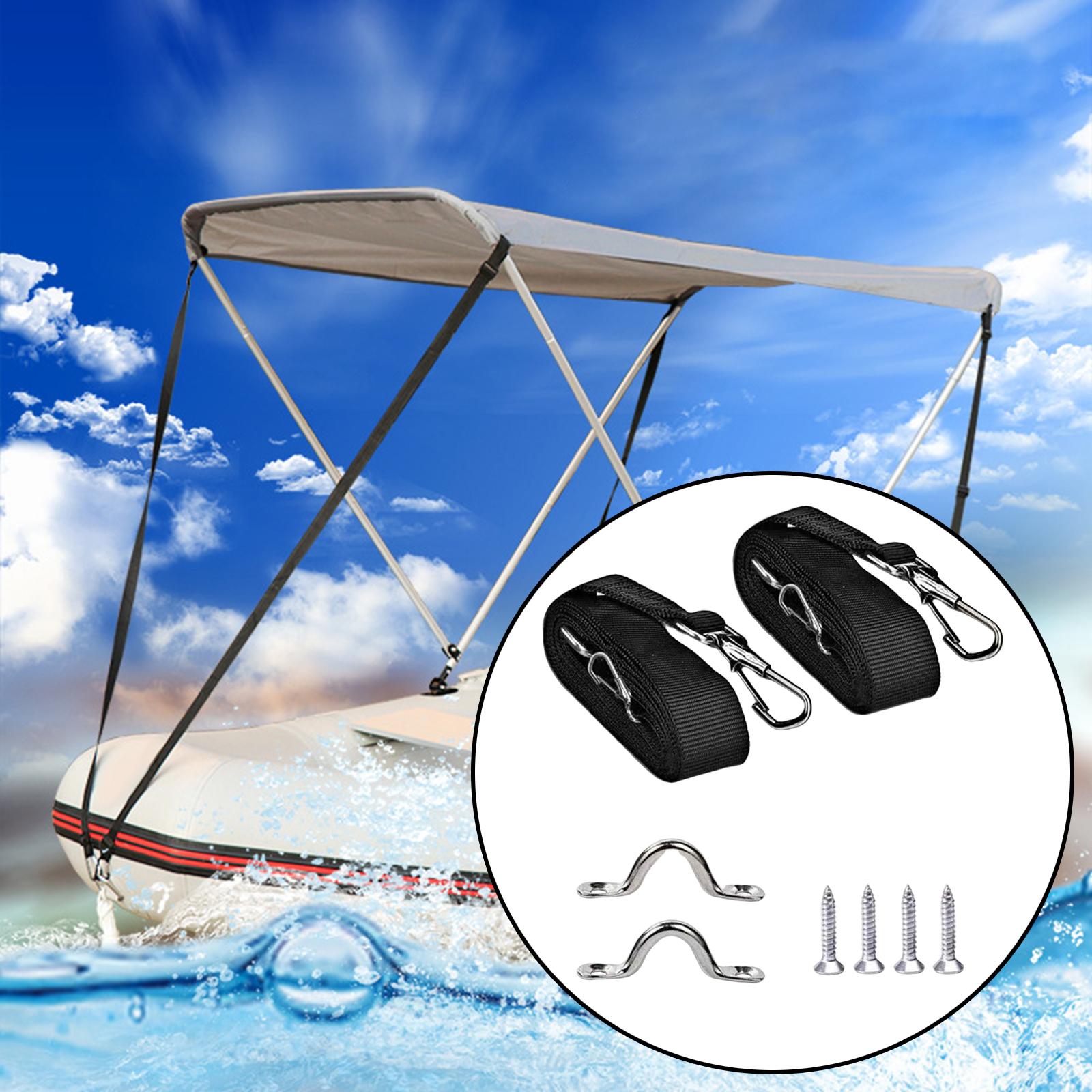 2Pcs Adjustable Bimini Top Str - Fishing Boat Steering Wheel 评论和价格