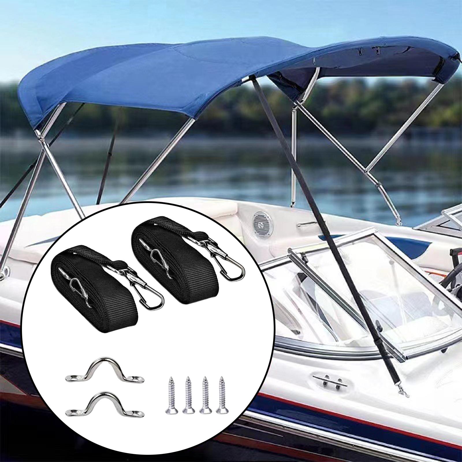 2Pcs Adjustable Bimini Top Str - Fishing Boat Steering Wheel 评论和价格